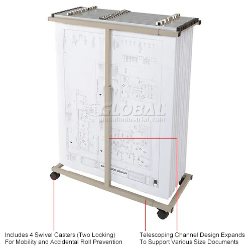 Rolled Blueprint Storage Shelving, Flat File Cabinets, Plan Drawing Rack  Images