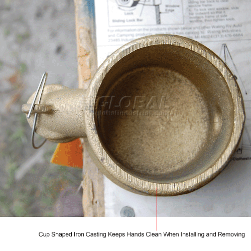 Jendyk King Pin Lock For Tractor Trailers (Keyed With Different Keys)