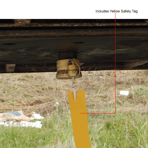 Jendyk King Pin Lock For Tractor Trailers (Keyed With Different Keys)