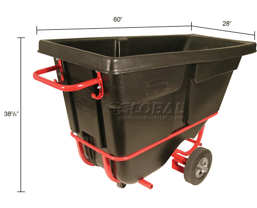 Trucks & Carts | Tilt & Trash | Rubbermaid® 1305-42 Tilt Truck with ...