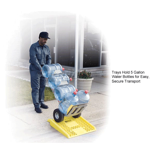 Magliner® Bottle Water Hand Truck with 5 Trays 500 Lb. Cap. HBK128HM4