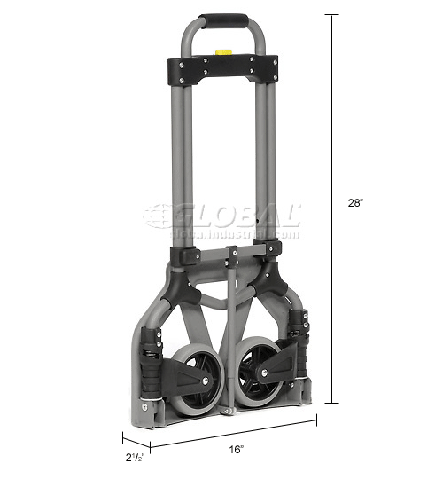 Global Industrial™ Folding Hand Cart 150 Lb. Capacity 251847