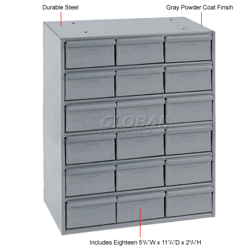 Durham Steel Storage Parts Drawer 00695 18 Drawers