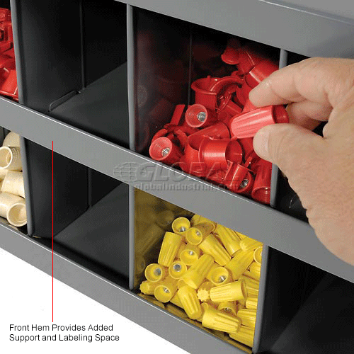 Durham Steel Storage Parts Bin 35395 Open Front 16