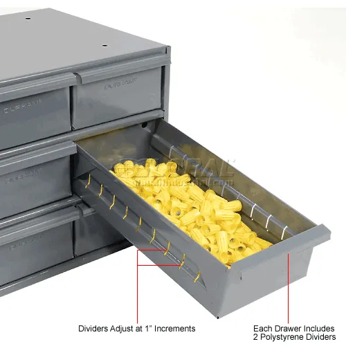 DURHAM 6 DRAWER CABINET | Metal Products,Cabinet,shelf
