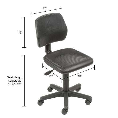 pneumatic height adjustable chair