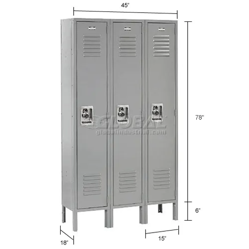glockerページ Global Industrial™ Z-Style 2-Tier 6 Door Digital Wood Locker