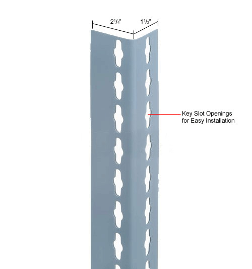 Boltless Beam and Upright Standard - 6 Shelf No Deck