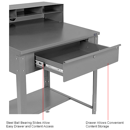 Shop Desks Free Standing Shop Desks Global Industrial™ Shop Desk