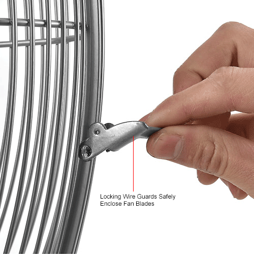 Fans Wall Fans Global Industrial™ 24" Deluxe Industrial Wall