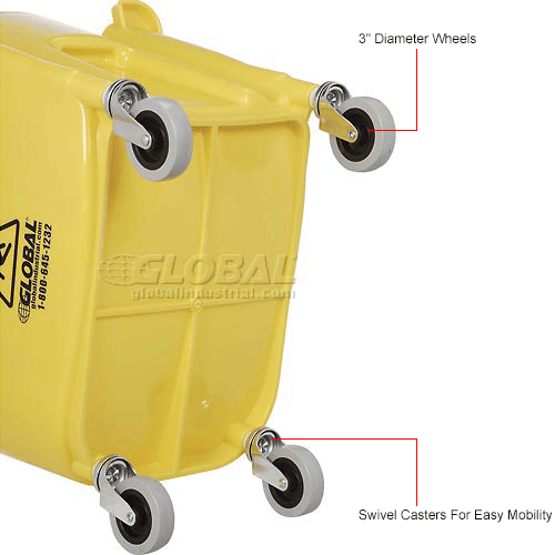 Mopping Mop Buckets & Wringers Global Industrial™ Mop Bucket And