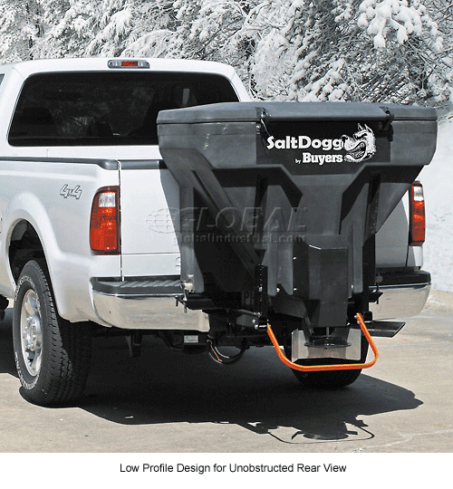 Low Profile Pickup Truck Tailgate Salt Spreader 11 Cu. Ft. Capacity