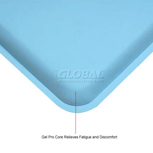 GelPro® Anti Fatigue Medical Mat 3/4" Thick 1.5' x 2' Blue 261678BL
