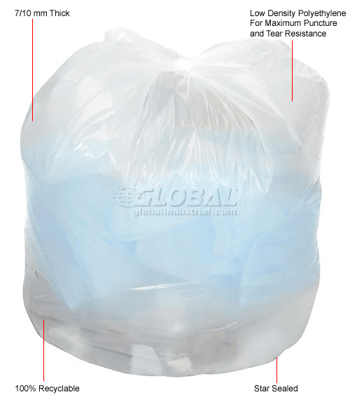 Global Medium Duty Trash Bags
																			
