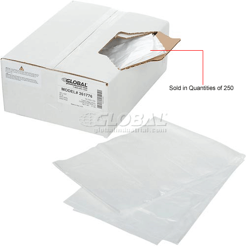 Global Heavy Duty Natural Trash Can Liners
																			