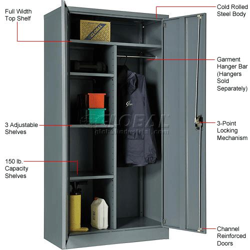 Paramount Combination Cabinet Easy Assembly