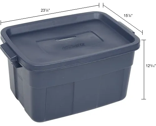 Rubbermaid Roughneck Tote 14 Gallon 23 7 8 x 15 7 8 x 12 1 4