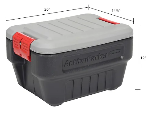 Rubbermaid ActionPacker Storage Container - Thumbnail 3