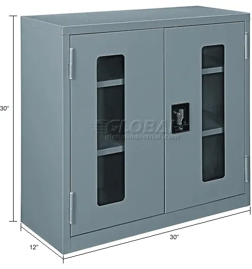 Global Industrial™ Clear View Wall Storage Cabinet, 30