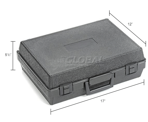 Plastic Protective Storage Cases with Pinch Tear Foam, 17