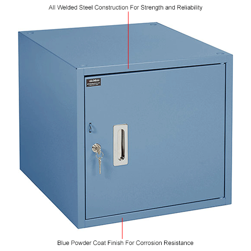 Storage Workbench Cabinet 17-1/4"W x 20"D x 16"H - Blue
																			