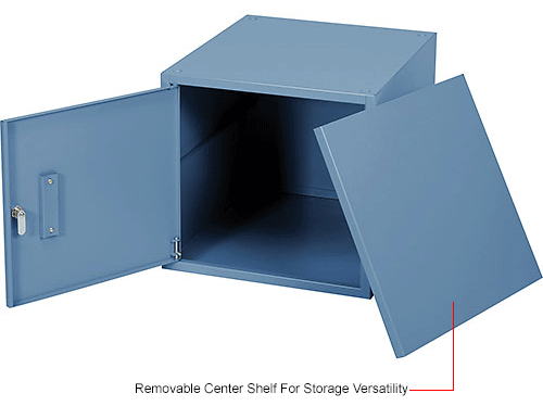 Storage Workbench Cabinet 17-1/4"W x 20"D x 16"H - Blue
																			