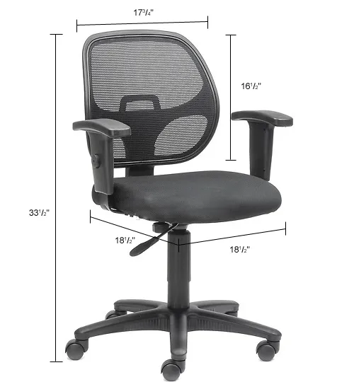 Task discount chair arms