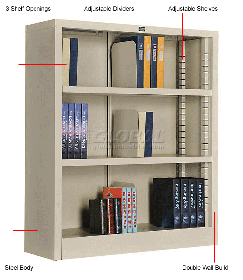 bookshelf 2 ft depth 31 in width 71 in height