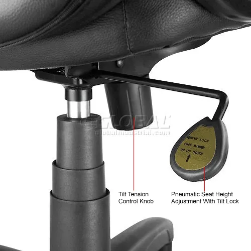 Seat tilt tension online control