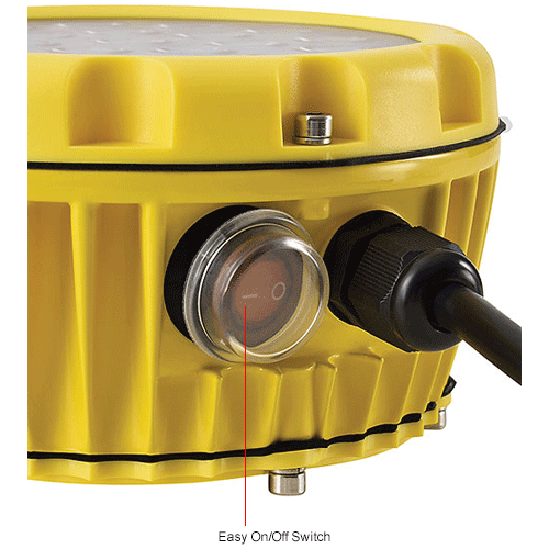 Global Industrial™ LED Dock Light Head, 40W, 4900 Lumens, On/Off Switch