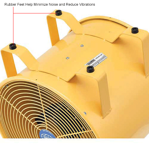 Global Portable Ventilation Fan 16 Inch With 16 Feet Flexible Duct
																			