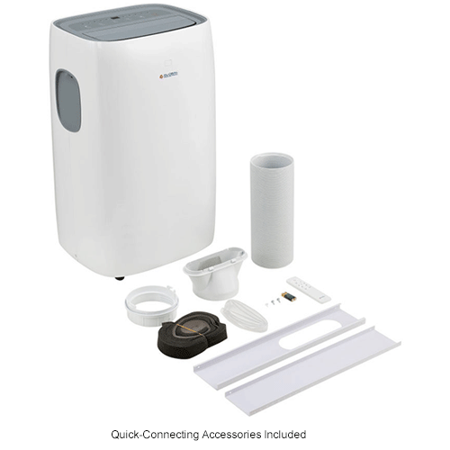 Global Industrial™ Portable Air Conditioner 14000 BTU - Cool + Heat - Wifi Enabled - 115V
																			
