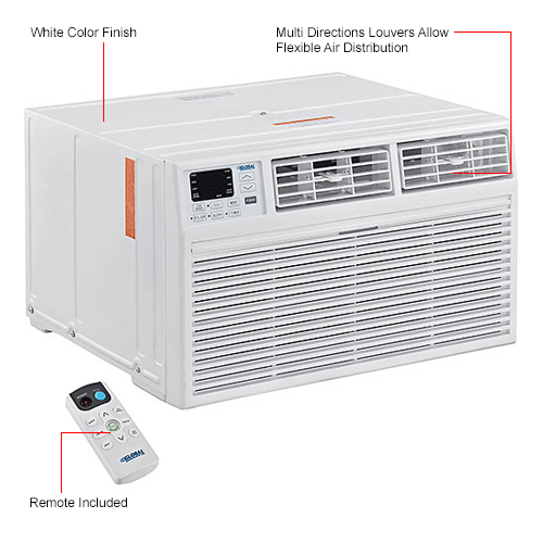 Through The Wall Air Conditioner 8,000 BTU, Cool with Heat, 115V