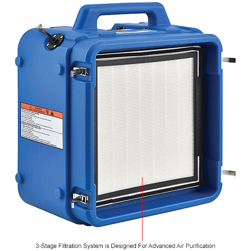 Global Industrial™ Commercial Air Scrubber Negative Air Machine, 3