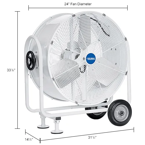 20 In. 3-Speed Tilting Outdoor Rated Pedestal Fan – Maxx Air