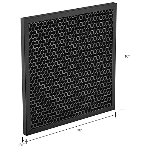 Global Industrial™ Replacement Active Carbon Filter For 293052, 4/Pack