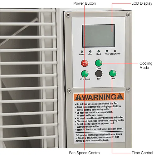 Global industrial best sale evaporative cooler