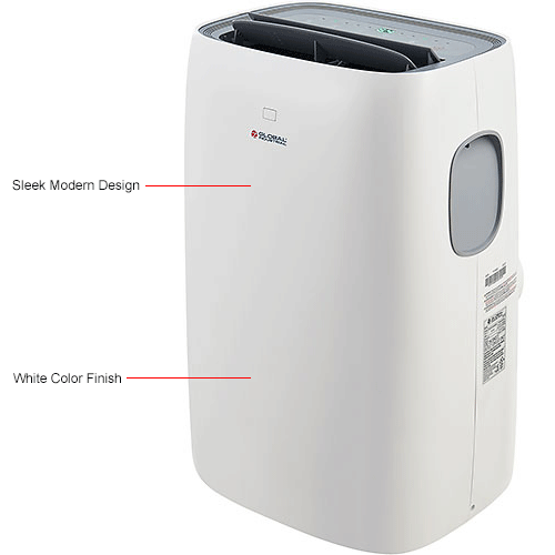 Global Industrial&#8482; Portable Air Conditioner with Heat, 12000 BTU, 115V, Wifi Enabled