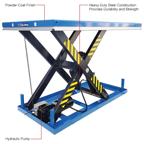 Global Industrial™ Power Scissor Lift Table, 86