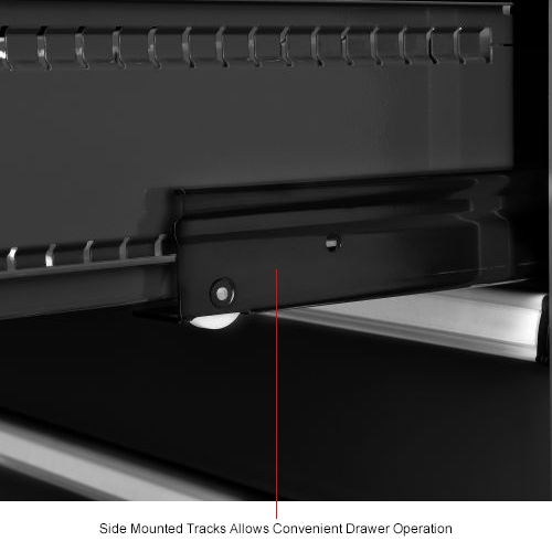 Global Industrial™ Modular Drawer 8 Drawers, w/Lock, 36"Wx24