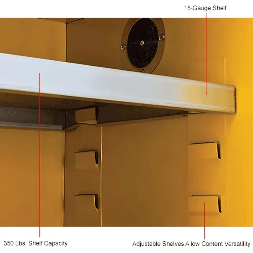 Global Industrial™ Flammable Cabinet, Manual Close Single
