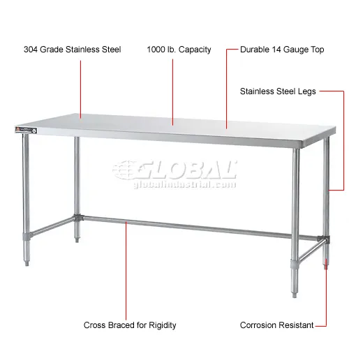 Fred Nelson Fabrication Aircraft-Inspired Steel Table Legs – Set Of 4, 12 Inch Height, 14 Gauge Raw Steel, Made In USA