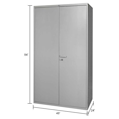 Global Industrial™ All-Welded Heavy Duty Storage Cabinet, 16 Gauge, 48 ...