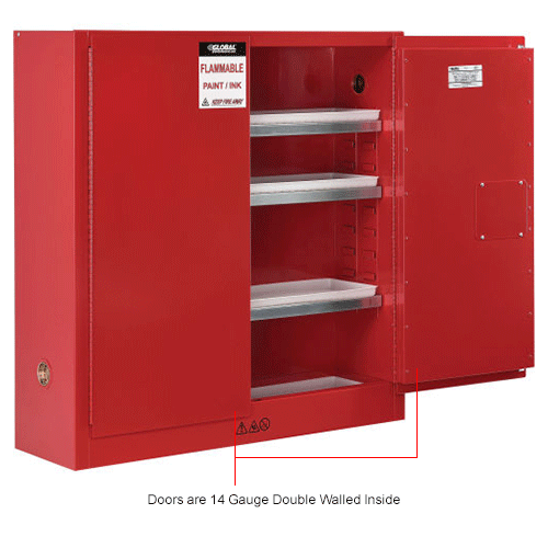 FlammableOSHA & Ink Global Industrial