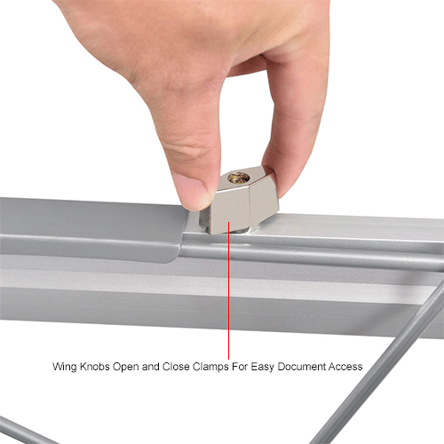 File Blue Print Interion™ 36" Hanging Clamps For Blueprint