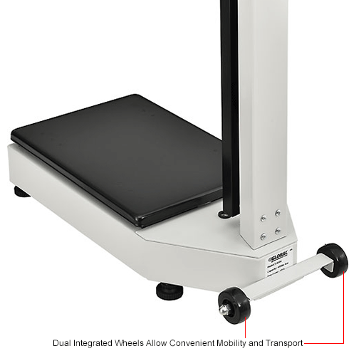 Global Industrial™ Physician Beam Scale w/ Height Rod, 450 Lb Capacity