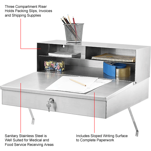 Shop Desks Wall Mounted Receiving Desks Wall Mount Shop Desk