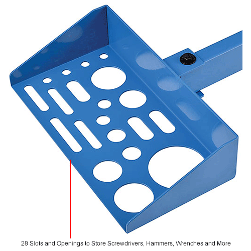 Global Industrial™ Articulating Tool Holder Blue 319402BL