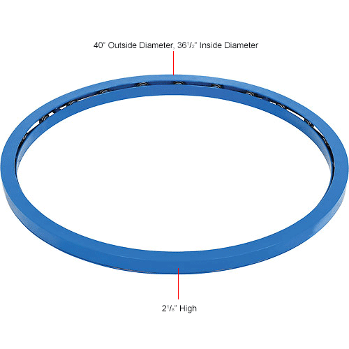 Global Industrial™ Pallet & Skid Carousel Turntable Rotating Ring, 4000