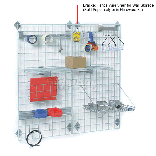 Grid Wall Brackets Pkg Qty 4 331325